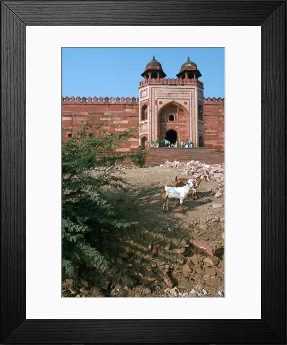 Framed Print : Buland Darwaza, Fatehpur Sikri, Agra, Uttar Pradesh, India Framed Print : Buland Darwaza, Fatehpur Sikri, Agra, Uttar Pradesh, India
