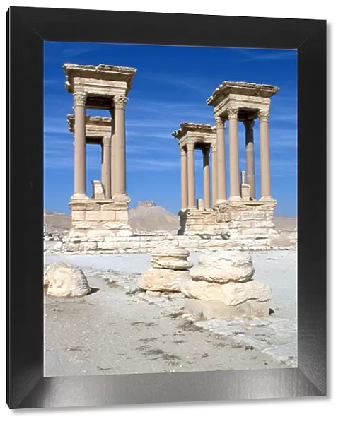 The Tetrapylon, Palmyra, Syria