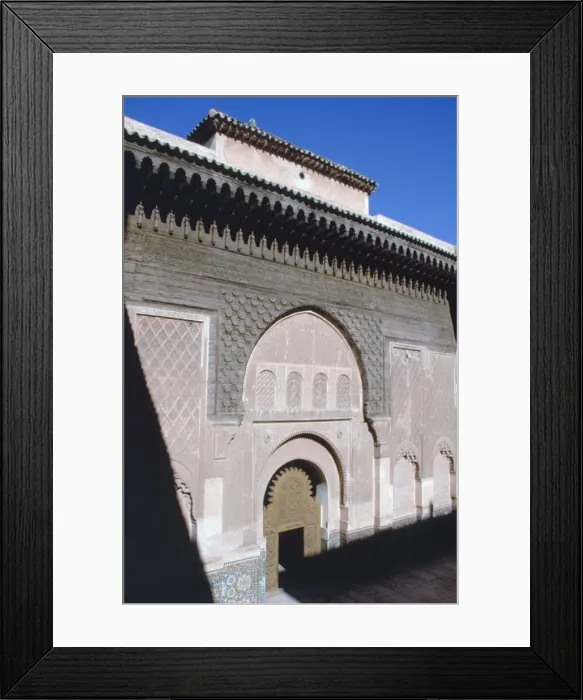 Framed Print : Ben Youssef Madrasa, Marakesh, Morroco Framed Print : Ben Youssef Madrasa, Marakesh, Morroco