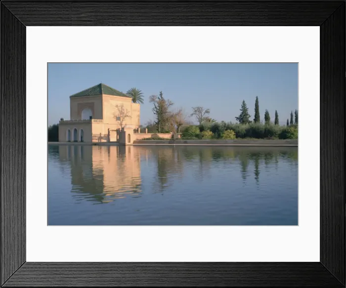 Framed Print : Menara Gardens, Marakesh, Morocco Framed Print : Menara Gardens, Marakesh, Morocco