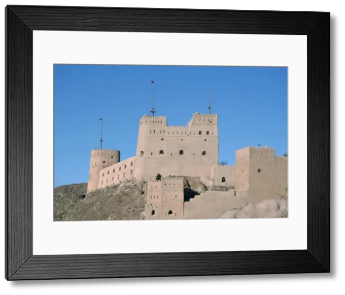 Framed Print : Fort Jalali, Muscat (Masqat), Oman Framed Print : Fort Jalali, Muscat (Masqat), Oman