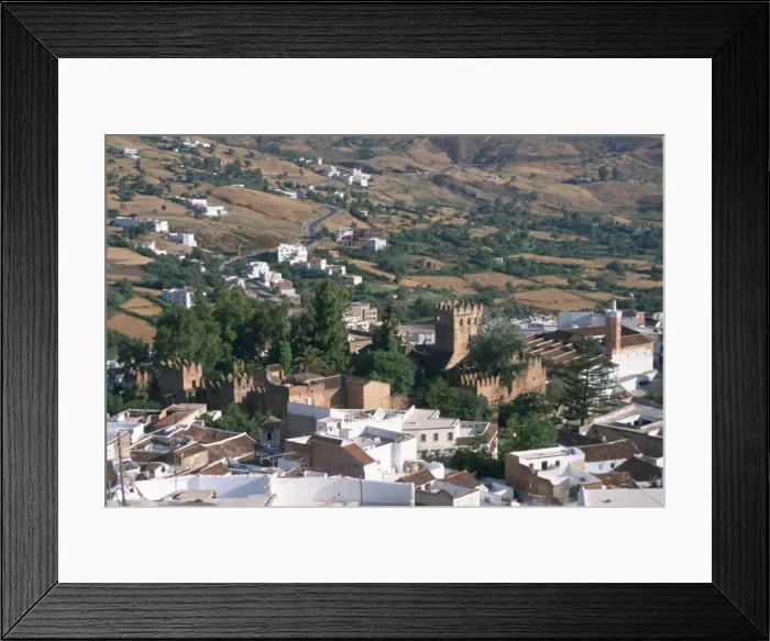 Framed Print : Kasbah, Chefchaouen, Morocco Framed Print : Kasbah, Chefchaouen, Morocco