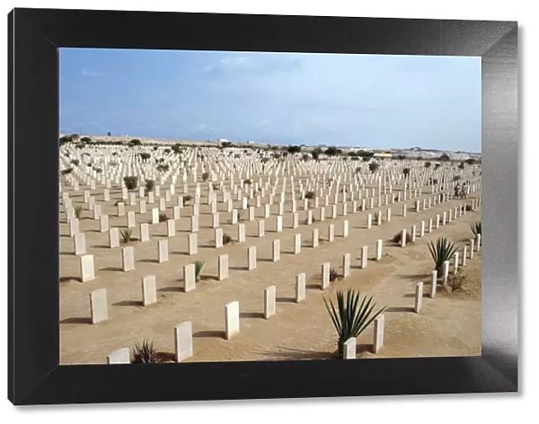 Allied War Cemetery, El Alamein, Egypt