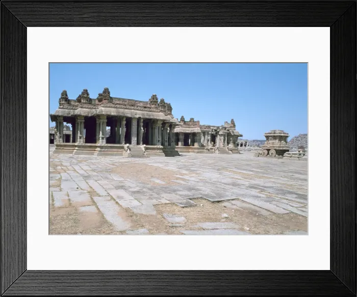 Framed Print : Vitthala Temple, Hampi, Karnataka, India Framed Print : Vitthala Temple, Hampi, Karnataka, India