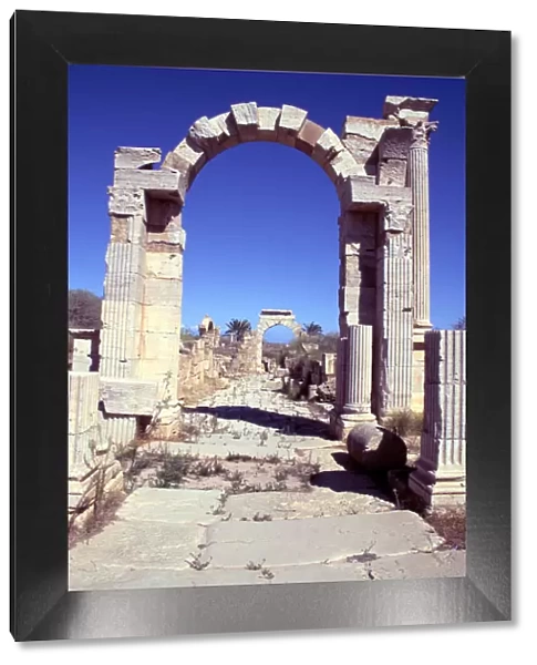 Arch of Trajan, Leptis Magna, Libya