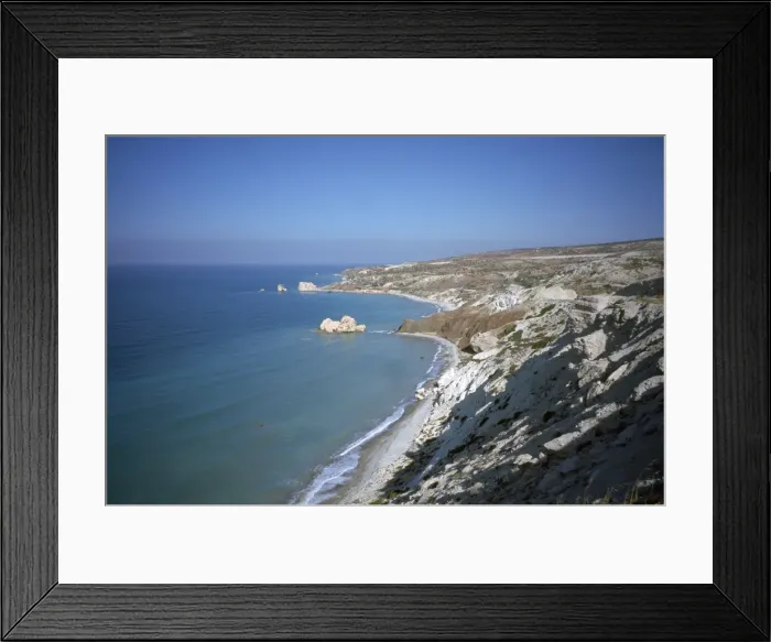 Framed Print : Aphrodites Rock, Paphos, Cyprus, 2001 Framed Print : Aphrodites Rock, Paphos, Cyprus, 2001