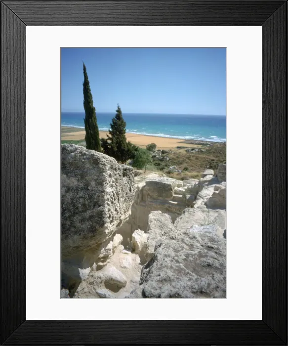 Framed Print : Theatre, Curium (Kourion), Cyprus, 2001 Framed Print : Theatre, Curium (Kourion), Cyprus, 2001
