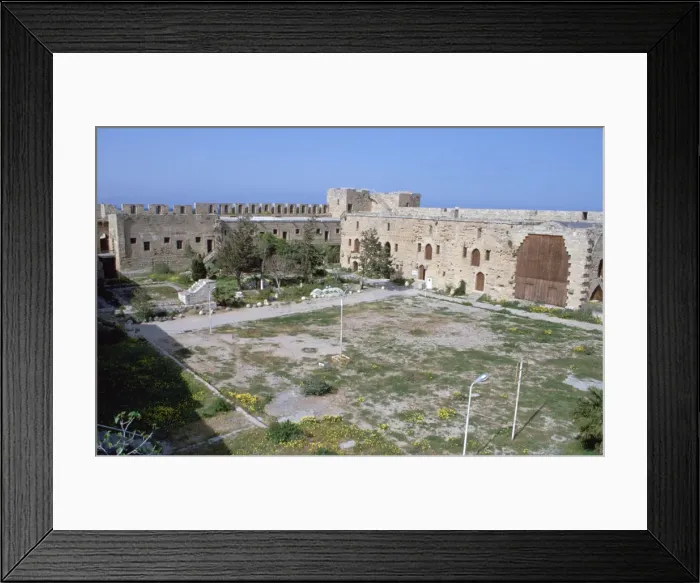 Framed Print : Kyrenia Castle, North Cyprus, 2001 Framed Print : Kyrenia Castle, North Cyprus, 2001