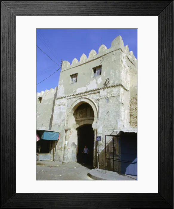 Framed Print : Gate in the city walls, Sfax, Tunisia Framed Print : Gate in the city walls, Sfax, Tunisia