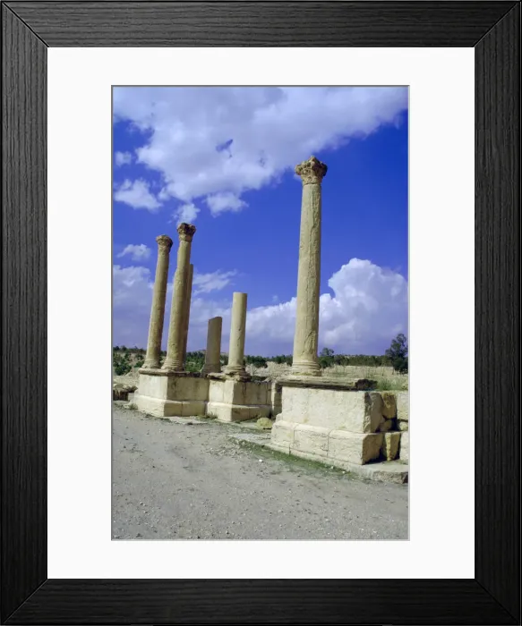 Framed Print : Theatre, Sbeitla, Tunisia Framed Print : Theatre, Sbeitla, Tunisia