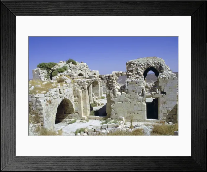Framed Print : Montreal, Crusader castle, Shoubak, Jordan Framed Print : Montreal, Crusader castle, Shoubak, Jordan