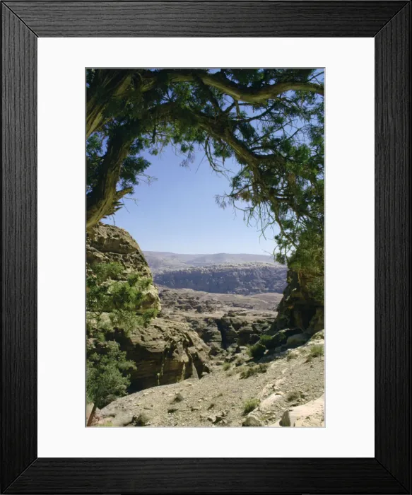 Framed Print : Walk to El Deir (the Monastery), Petra, Jordan Framed Print : Walk to El Deir (the Monastery), Petra, Jordan