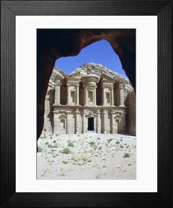 Framed Print : El Deir (the Monastery), Petra, Jordan Framed Print : El Deir (the Monastery), Petra, Jordan