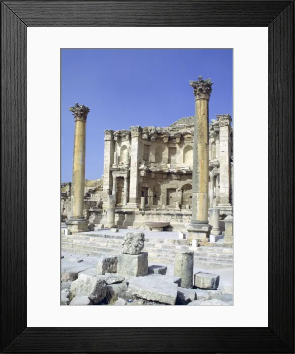 Framed Print : Nymphaeum, Jerash, Jordan Framed Print : Nymphaeum, Jerash, Jordan