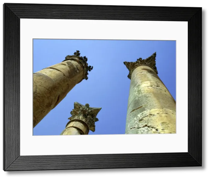 Framed Print : Temple of Artemis, Jerash, Jordan Framed Print : Temple of Artemis, Jerash, Jordan