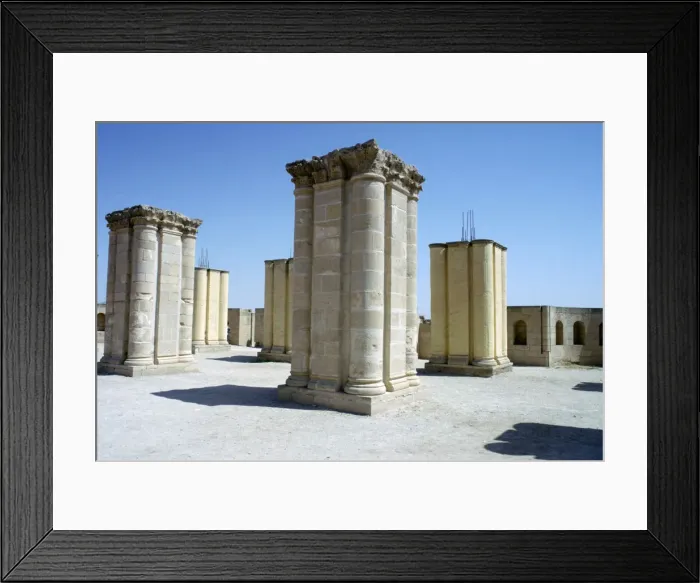 Framed Print : Hishams Palace, Jericho, West Bank, Palestine Framed Print : Hishams Palace, Jericho, West Bank, Palestine