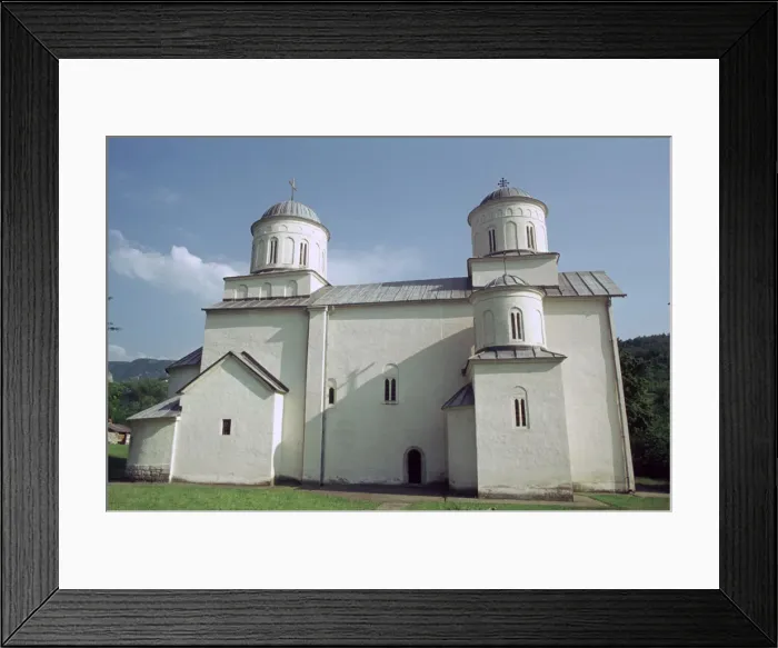 Framed Print : Mileseva Monastery, near Prijepolje, south-west Serbia