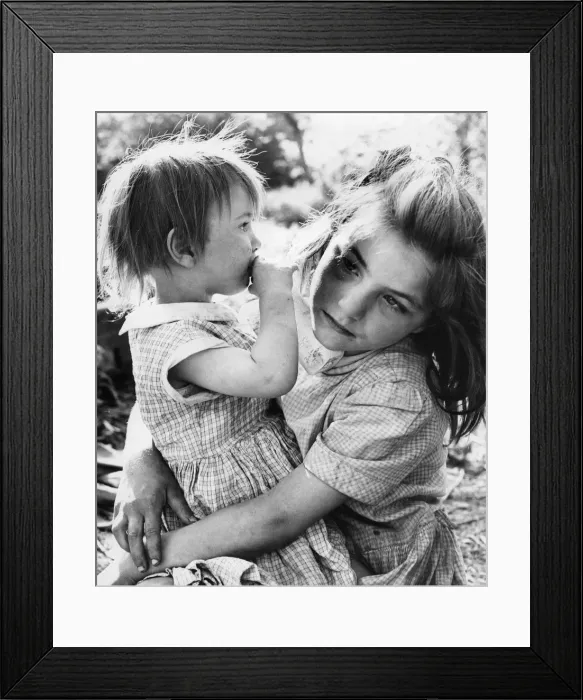 Framed Print : Gypsy girls, 1960s Framed Print : Gypsy girls, 1960s
