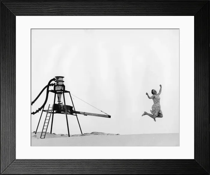 Framed Print : Mas Landing, 1960s Framed Print : Mas Landing, 1960s