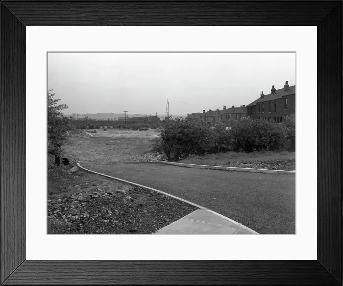 Framed Print : New development, Kilnhurst, South Yorkshire, 1956. Artist: Michael Walters Framed Print : New development, Kilnhurst, South Yorkshire, 1956. Artist: Michael Walters