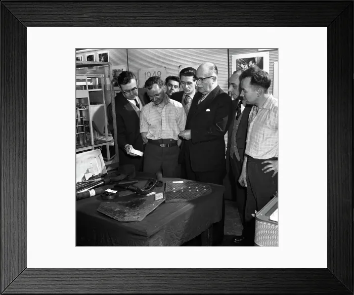 Framed Print : Visit of the Yorkshire Controller to Mexborough Power Station, South Yorkshire, 1960 Framed Print : Visit of the Yorkshire Controller to Mexborough Power Station, South Yorkshire, 1960