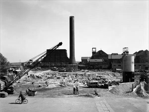 Markham Main Colliery, Armthorpe, near Doncaster, South Yorkshire, 1961