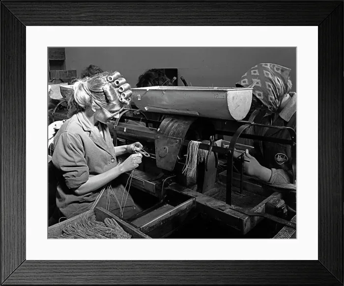 Framed Print : Detonator production, ICI plant, Denaby Main, South Yorkshire, 1962 Framed Print : Detonator production, ICI plant, Denaby Main, South Yorkshire, 1962