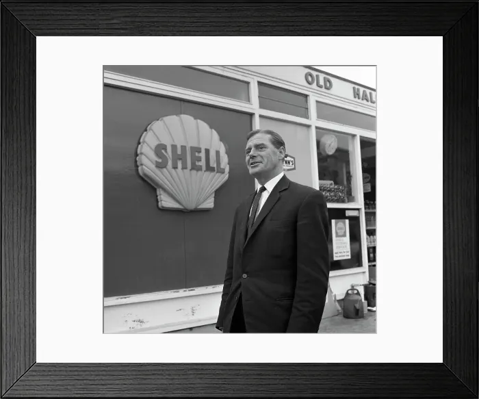 Framed Print : Shell promotion shot, Swinton, South Yorkshire, 1967. Artist: Michael Walters Framed Print : Shell promotion shot, Swinton, South Yorkshire, 1967. Artist: Michael Walters