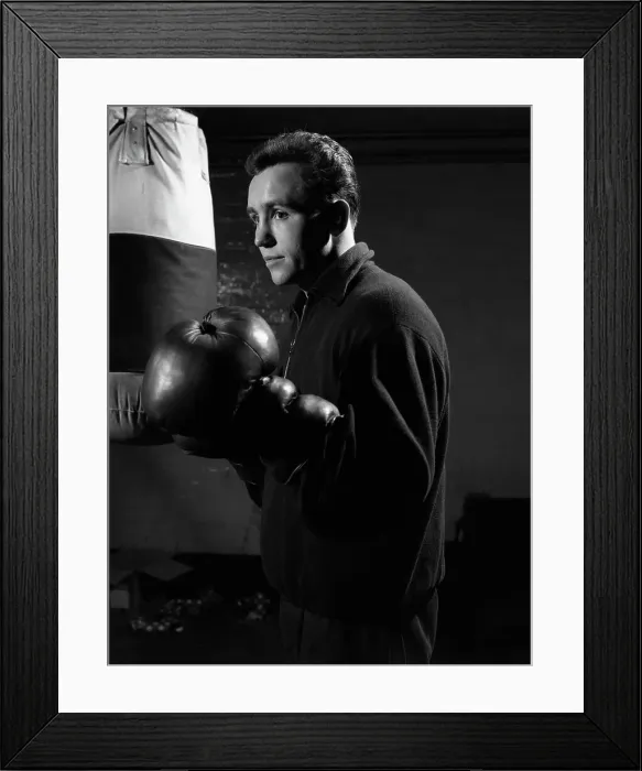 Framed Print : The boxer, a Sunderland miner, 1964. Artist: Michael Walters Framed Print : The boxer, a Sunderland miner, 1964. Artist: Michael Walters