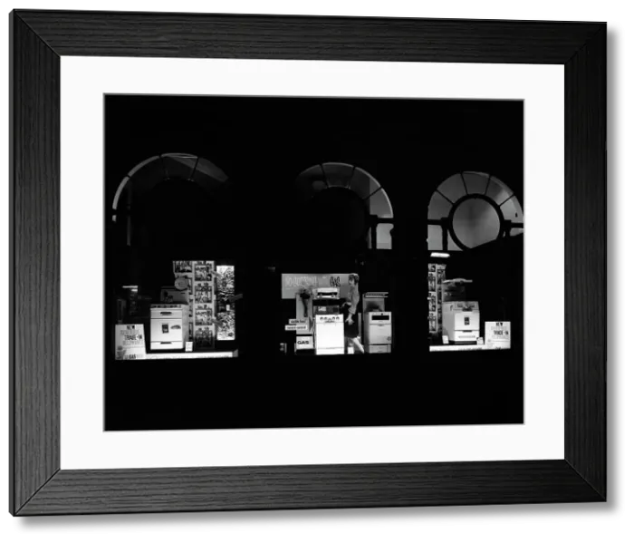 Framed Print : East Midlands Gas Board shop window display, Worksop, Nottinghamshire, 1961. Artist Framed Print : East Midlands Gas Board shop window display, Worksop, Nottinghamshire, 1961. Artist