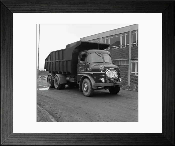 Framed Print : ERF 66GSF tipper at the Park Gate Iron and Steel Co, Rotherham, South Yorkshire, 1964 Framed Print : ERF 66GSF tipper at the Park Gate Iron and Steel Co, Rotherham, South Yorkshire, 1964