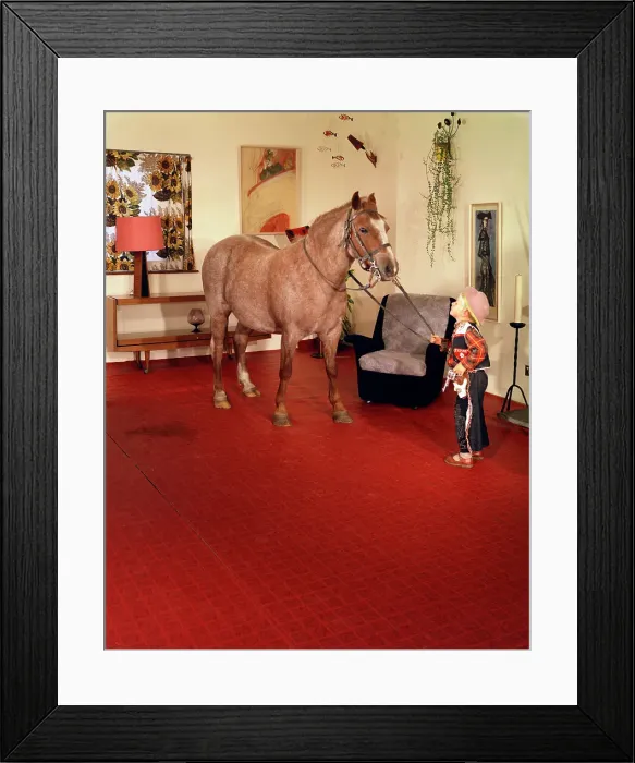 Framed Print : Mummy wouldn t mind, 1963. Artist: Michael Walters Framed Print : Mummy wouldn t mind, 1963. Artist: Michael Walters