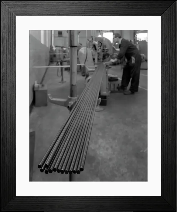 Framed Print : Cutting steel rods to length, Park Gate Iron & Steel Co, Rotherham, South Yorkshire, 1964 Framed Print : Cutting steel rods to length, Park Gate Iron & Steel Co, Rotherham, South Yorkshire, 1964