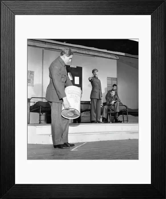 Framed Print : A scene from the Terence Rattigan play, Ross, Worksop College, Nottinghamshire, 1963 Framed Print : A scene from the Terence Rattigan play, Ross, Worksop College, Nottinghamshire, 1963