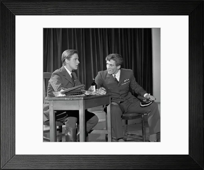 Framed Print : A scene from the Terence Rattigan play, Ross, Worksop College, Nottinghamshire, 1963 Framed Print : A scene from the Terence Rattigan play, Ross, Worksop College, Nottinghamshire, 1963