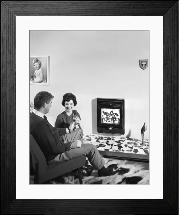 Framed Print : Press advertisment for British Coal, May 1966. Artist: Michael Walters Framed Print : Press advertisment for British Coal, May 1966. Artist: Michael Walters
