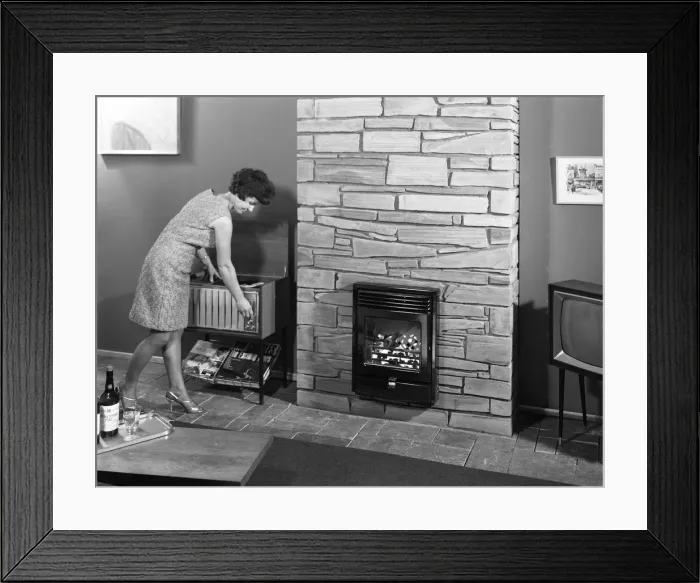 Framed Print : Press advertisment for British Coal, May 1966. Artist: Michael Walters Framed Print : Press advertisment for British Coal, May 1966. Artist: Michael Walters