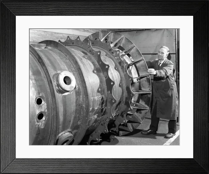 Framed Print : Construction of deep sea inspection chambers, Markham & Co, Chesterfield, Derbyshire, 1966 Framed Print : Construction of deep sea inspection chambers, Markham & Co, Chesterfield, Derbyshire, 1966