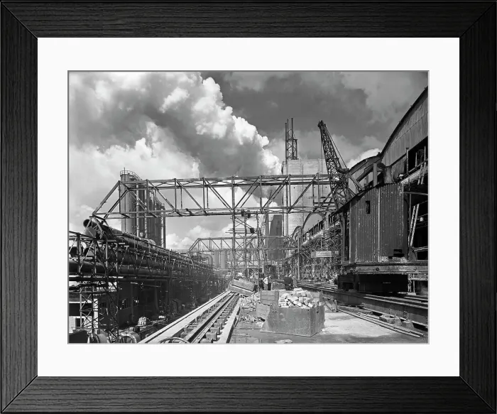 Framed Print : Manvers coal processing plant, Wath upon Dearne, near Rotherham, South Yorkshire, January 1957 Framed Print : Manvers coal processing plant, Wath upon Dearne, near Rotherham, South Yorkshire, January 1957