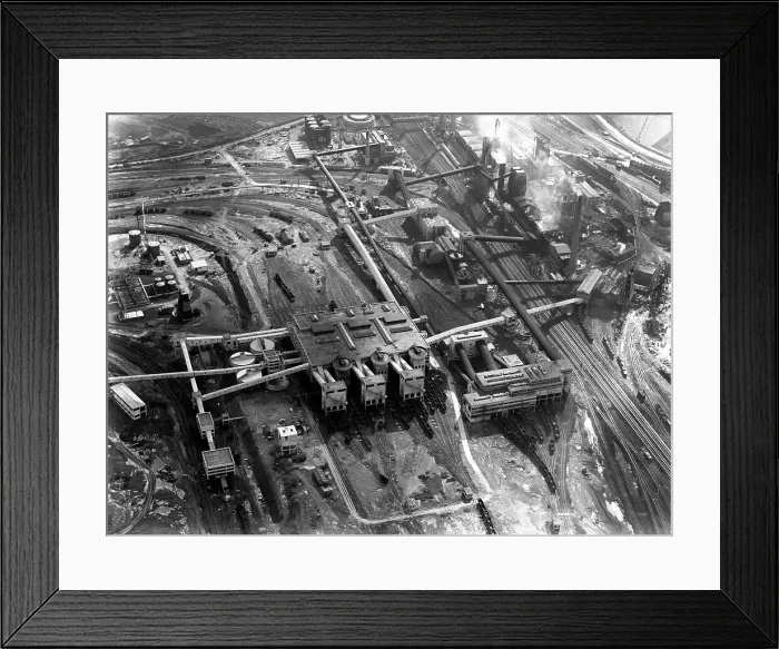 Framed Print : Aerial view of the Manvers coal processing plant, Wath upon Dearne, South Yorkshire, 1964 Framed Print : Aerial view of the Manvers coal processing plant, Wath upon Dearne, South Yorkshire, 1964
