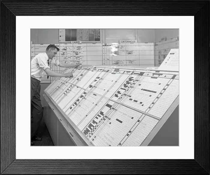 Framed Print : Manvers Main colliery, Wath upon Dearne, near Rotherham, South Yorkshire, October 1965