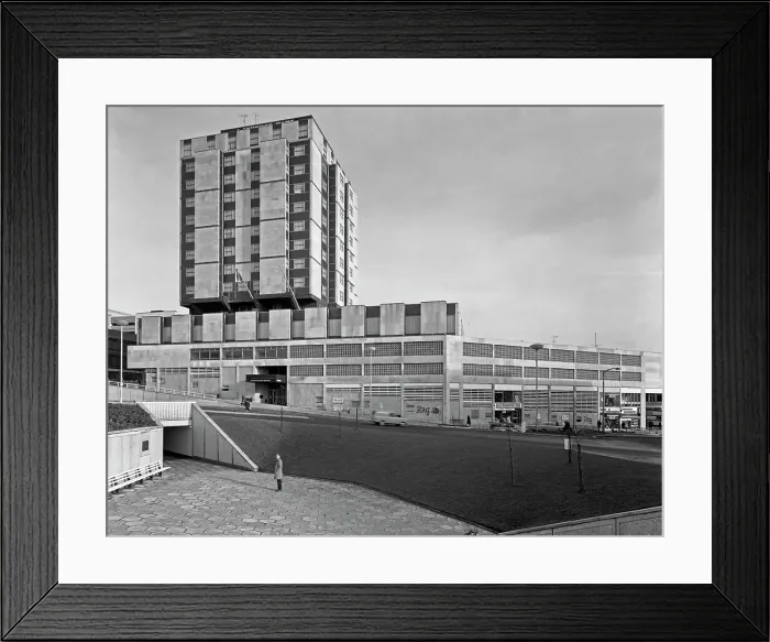 Framed Print : Grosvenor House Hotel, Charter Square, Sheffield, South Yorkshire, 1968 Framed Print : Grosvenor House Hotel, Charter Square, Sheffield, South Yorkshire, 1968