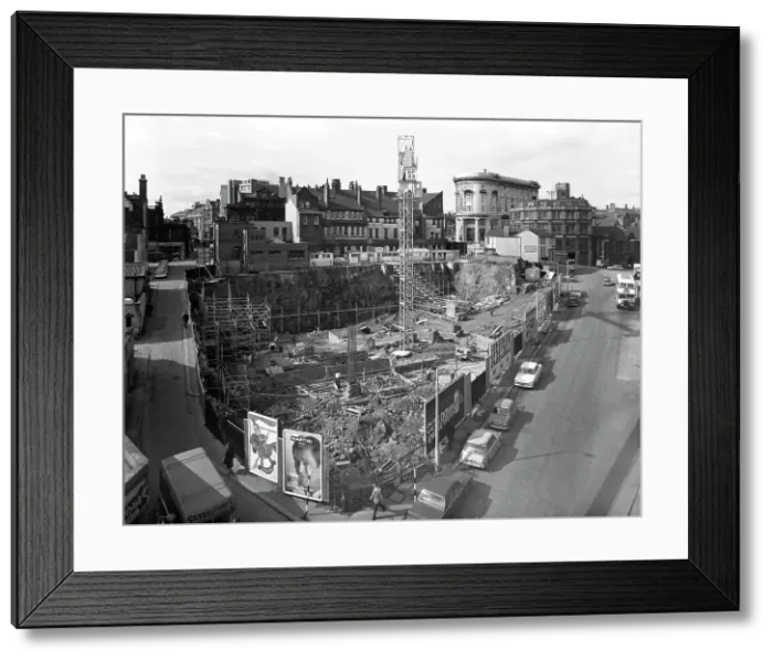Framed Print : Commercial development on Campo Lane, Sheffield, South Yorkshire, 1967 Framed Print : Commercial development on Campo Lane, Sheffield, South Yorkshire, 1967