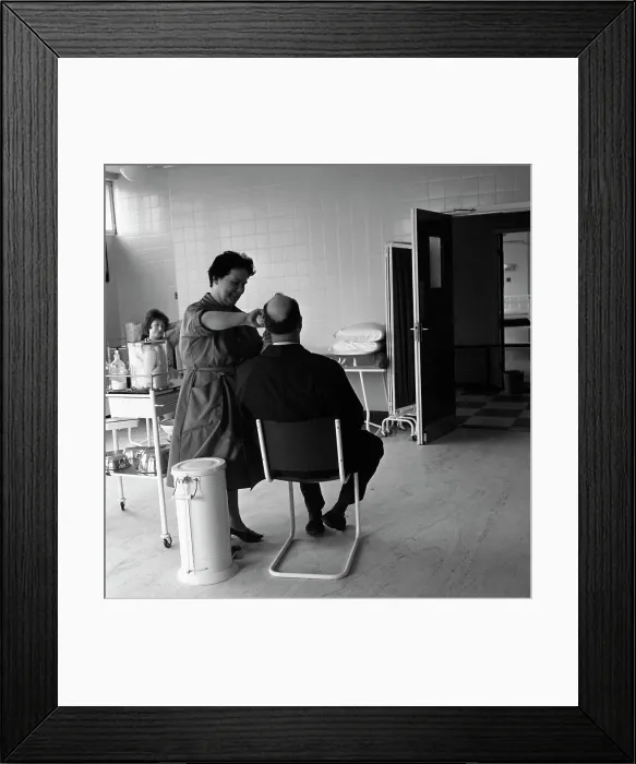 Framed Print : Medical infirmary, Park Gate Iron & Steel Co, Rotherham, South Yorkshire, 1964 Framed Print : Medical infirmary, Park Gate Iron & Steel Co, Rotherham, South Yorkshire, 1964