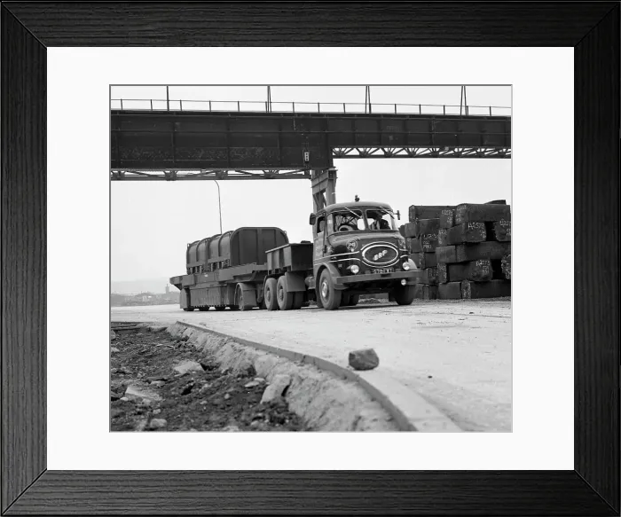 Framed Print : ERF 66GSF lorry, Park Gate iron & Steel Co, Rotherham, South Yorkshire, 1964 Framed Print : ERF 66GSF lorry, Park Gate iron & Steel Co, Rotherham, South Yorkshire, 1964