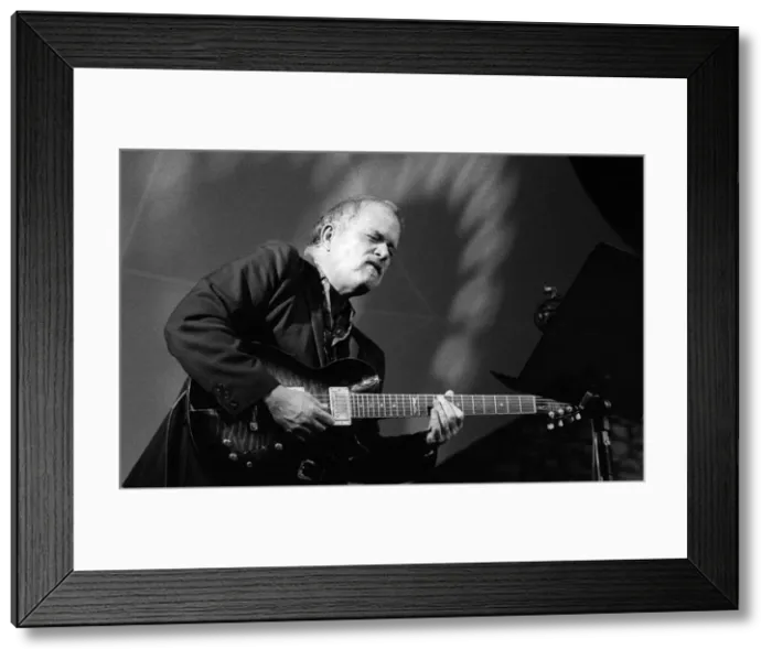 Framed Print : John Abercrombie, Brecon Jazz Festival, Brecon, Powys, Wales, August, 2000. Artist: Brian O Connor Framed Print : John Abercrombie, Brecon Jazz Festival, Brecon, Powys, Wales, August, 2000. Artist: Brian O Connor