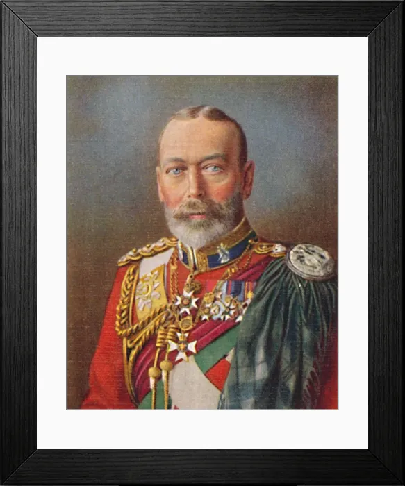 Framed Print : H. M. King George V, 1935 Framed Print : H. M. King George V, 1935