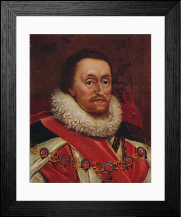 Framed Print : James I, 1935 Framed Print : James I, 1935