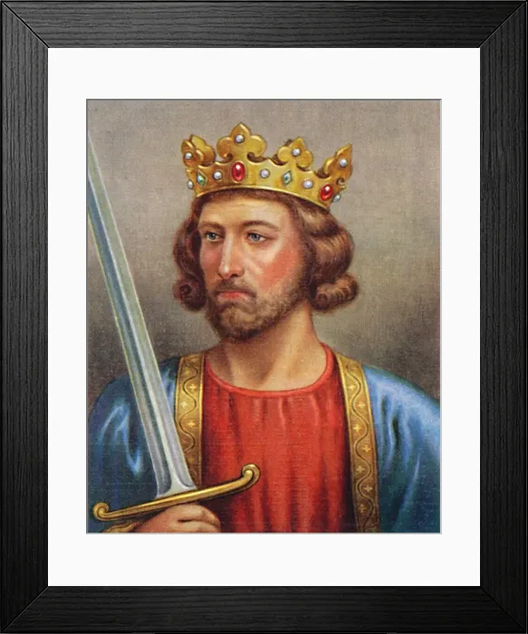 Framed Print : Edward I, 1935 Framed Print : Edward I, 1935