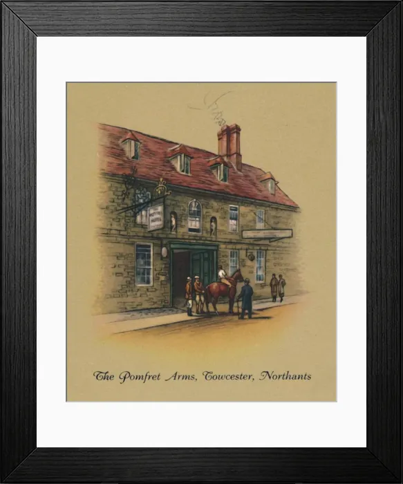 Framed Print : The Pomfret Arms, Towcester, Northants, 1939 Framed Print : The Pomfret Arms, Towcester, Northants, 1939